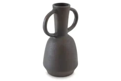 Aadeen Small Vase In Distressed Brown