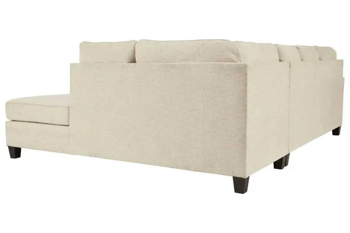 Abinger Sofa Tux Chaise Sectional In Smoke, Left Facing