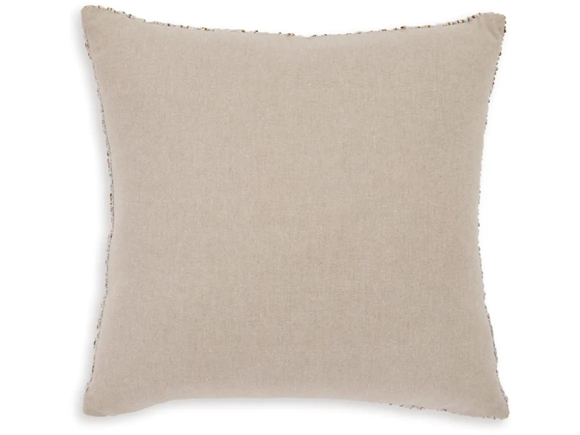 Abler Accent Pillow In Ivory/Gray/Gold
