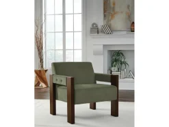 Adlanlock Accent Chair In Olive