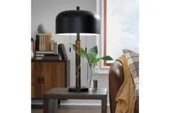Alanbert Table Lamp In Brown