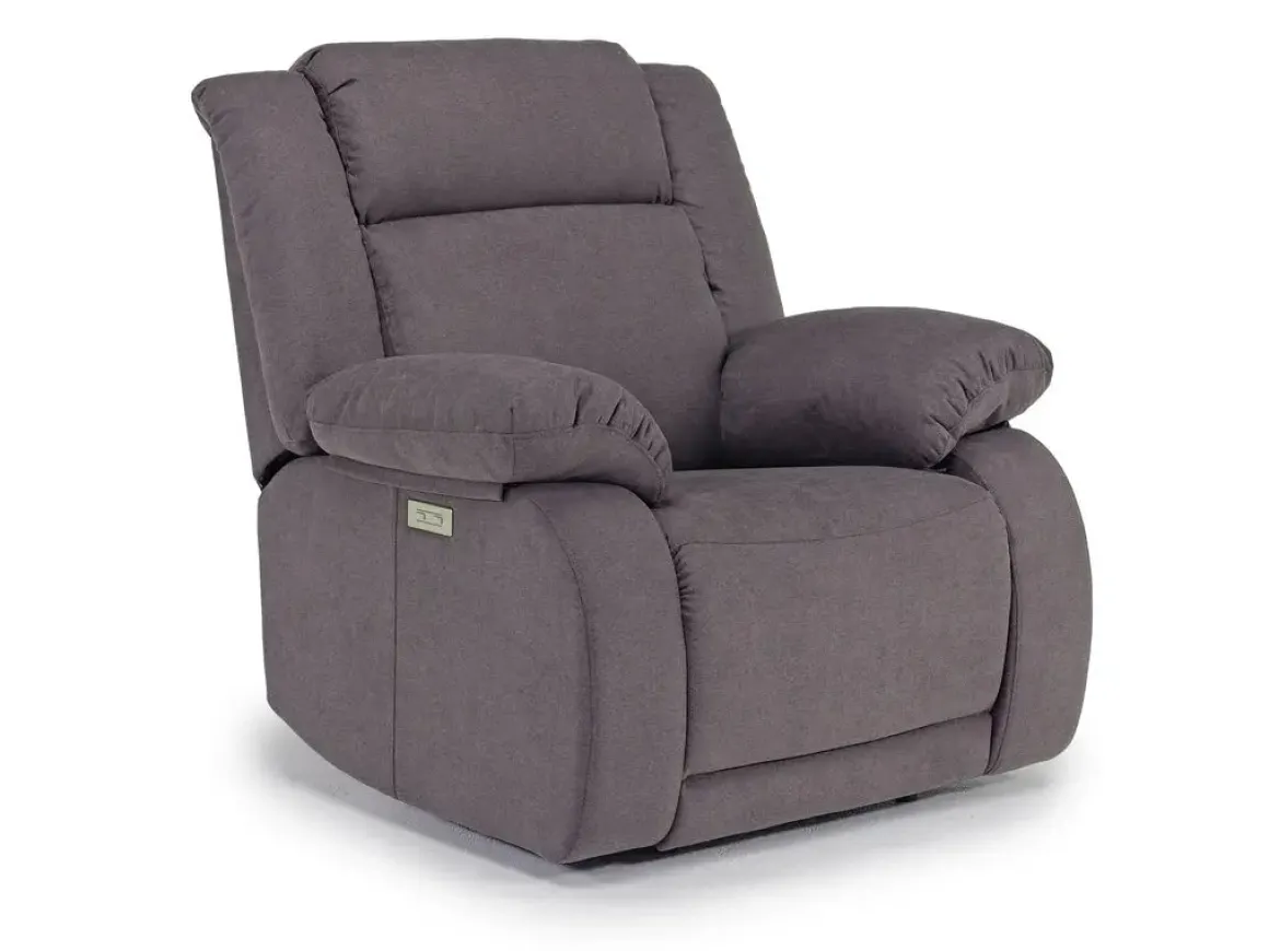 Alastor 2 Power Recliner In Dark Gray