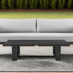 Alegria Outdoor Coffee Table In Black