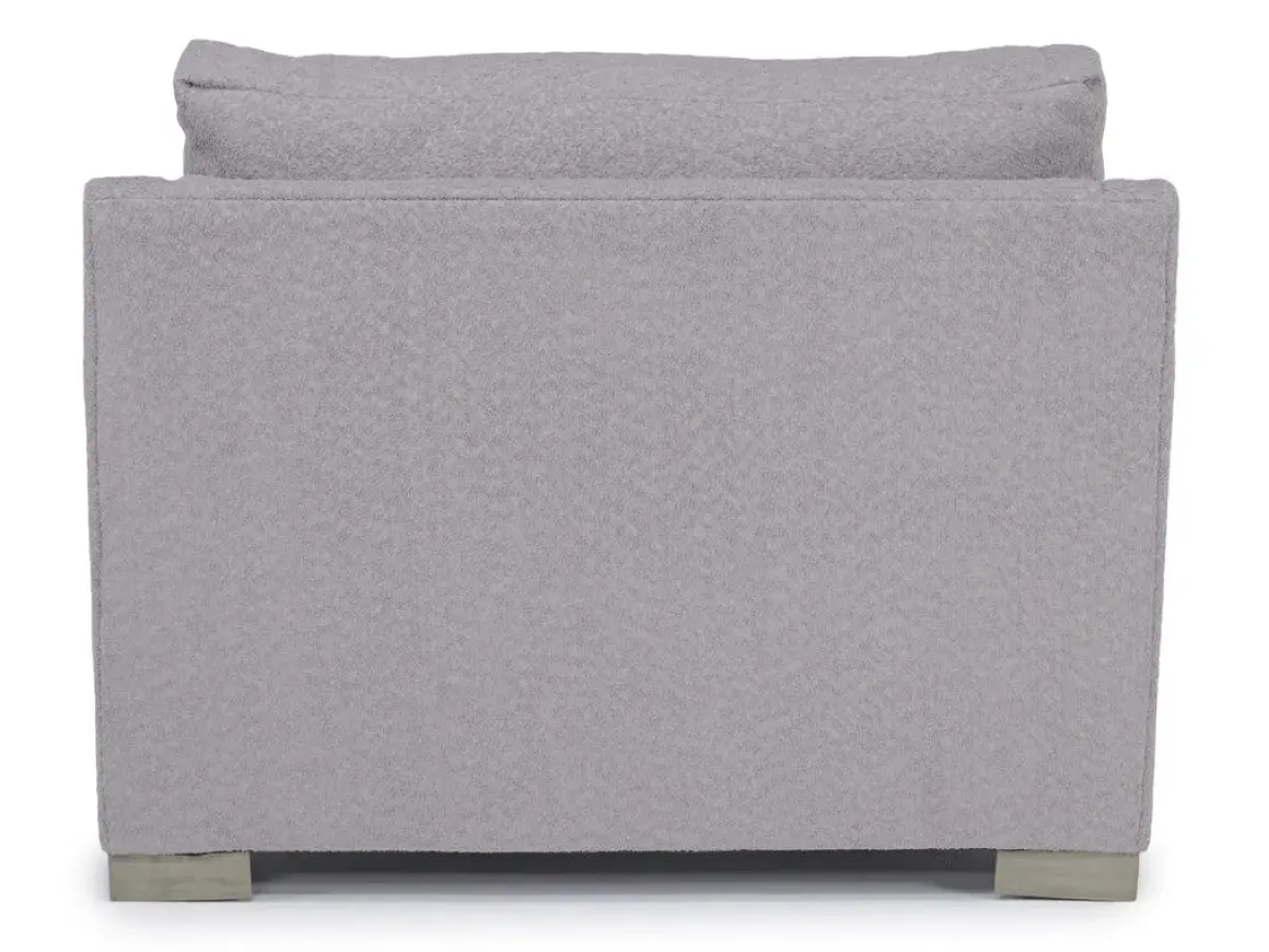 Alice Chair In Bellevue Platinum, Down