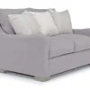 Alice Loveseat In Bellevue Platinum