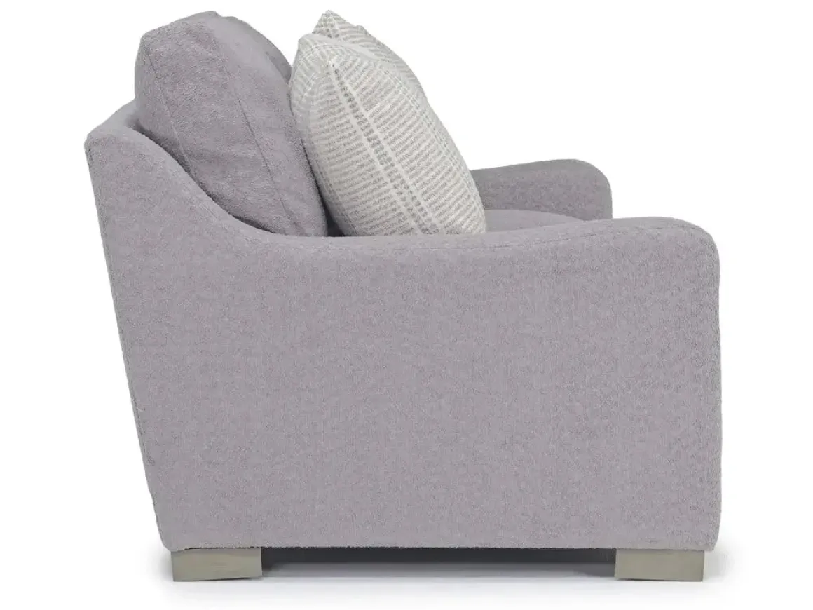 Alice Loveseat In Bellevue Platinum