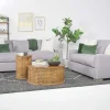Alice Sofa & Loveseat In Bellevue Platinum
