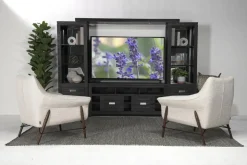 Altamonte 4 Piece Entertainment Center In Gray, 70 Inch