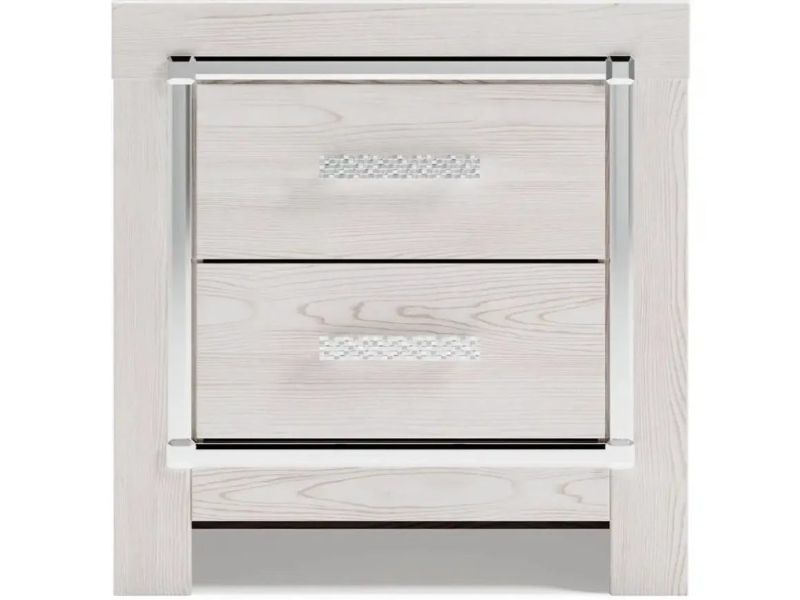 Altyra Nightstand In White