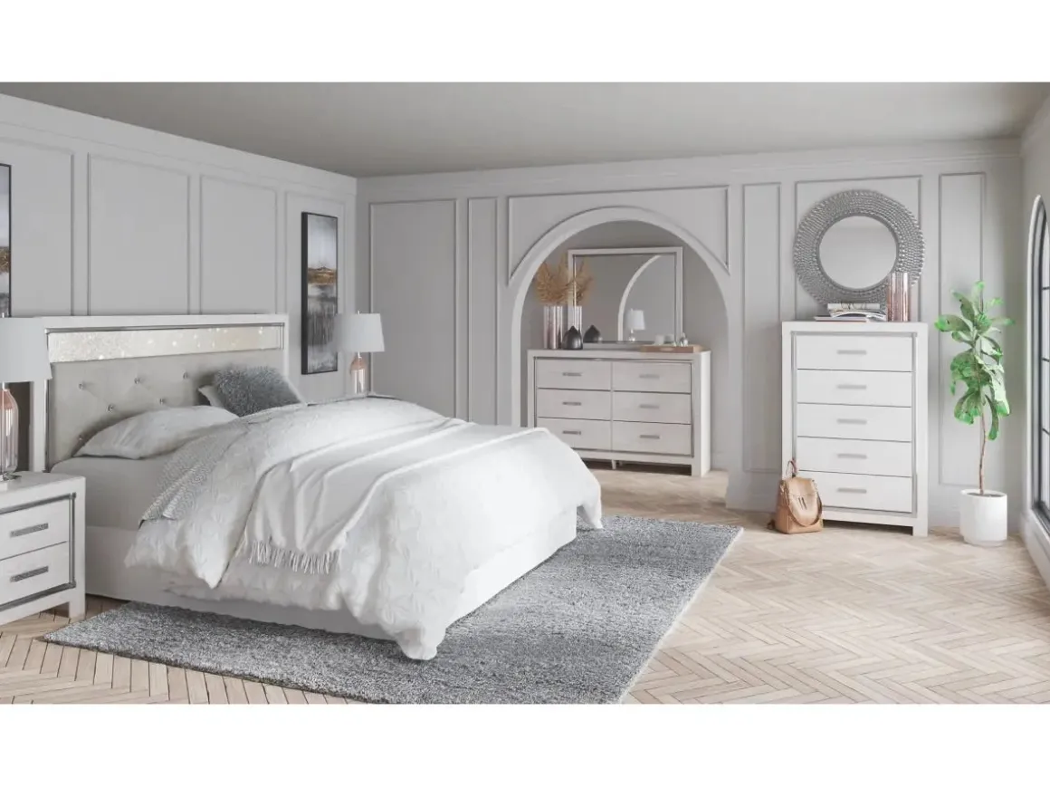 Altyra Nightstand In White