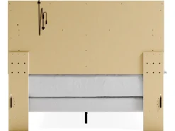 Altyra Panel Bed In Pearl White, Twin