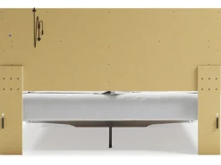 Altyra Panel Bed W/ Storage In Pearl White, Queen