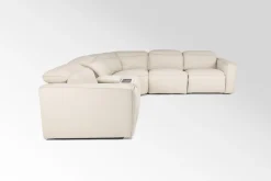 Amara 6 Piece 2 Power Sectional In Tasmin Granite