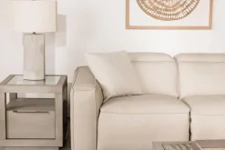 Amara 2 Power Loveseat In Tasmin Granite