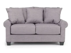 Amelia Crypton Performance Loveseat In Nomad Snow, Down