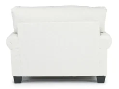 Amelia Crypton Performance Chair In Nomad Snow