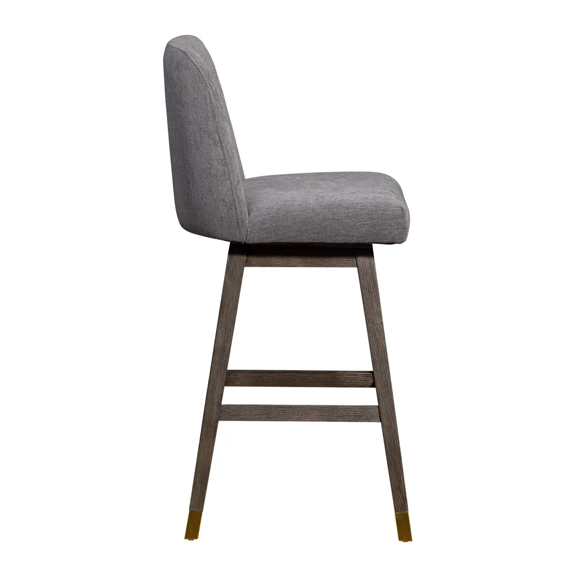Amelia Swivel Barstool In Mocha