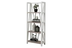 Americana Bookcase In White