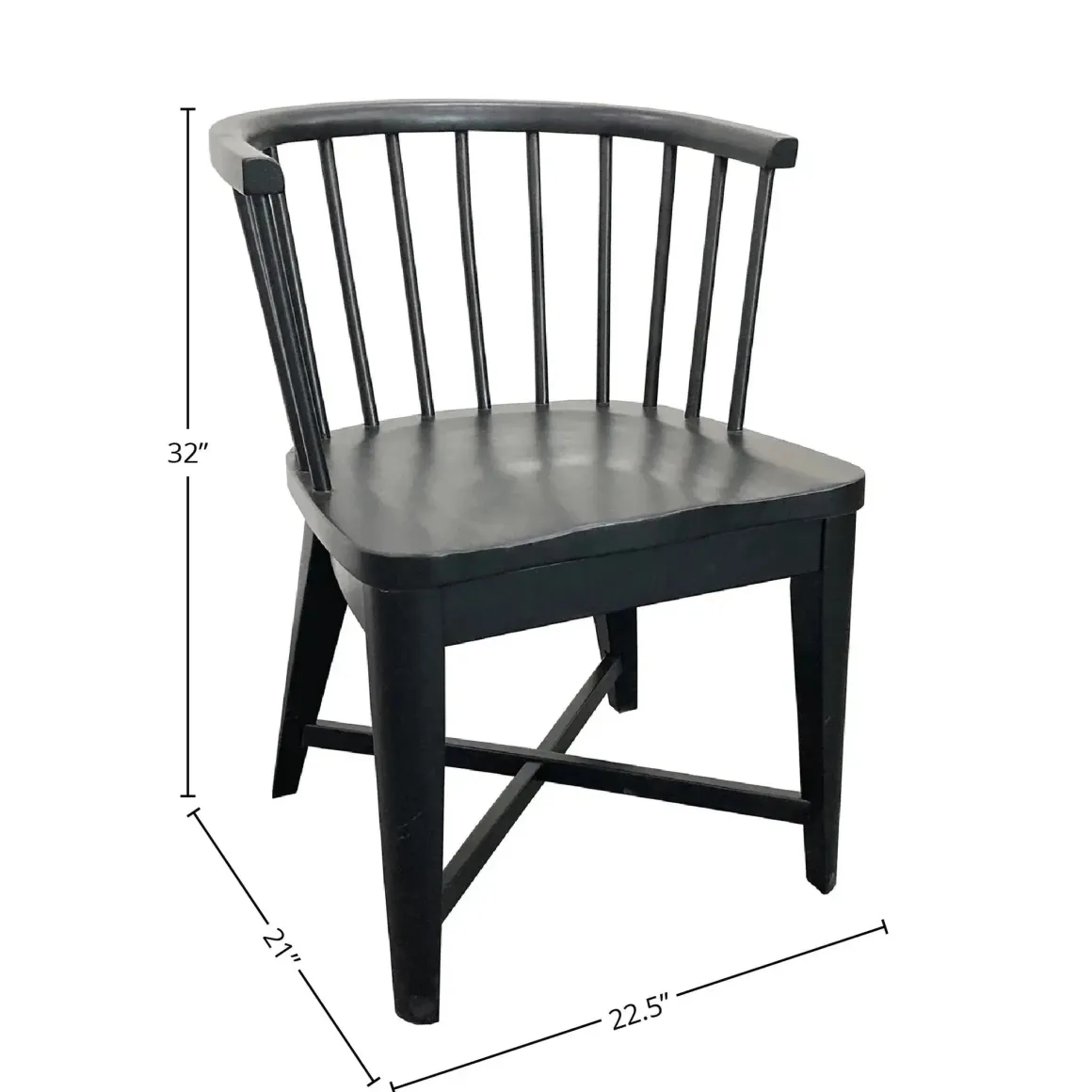 Americana Round Dining Table & 4 Upholstered Chairs In Cotton