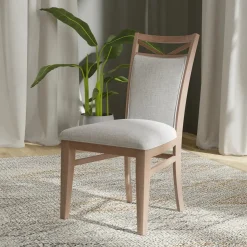 Americana Side Chair In Cotton, Set Of 2