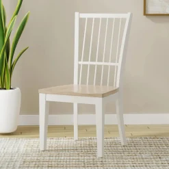 Americana Side Chair In Cotton, Set Of 2