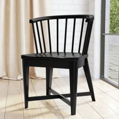 Americana Side Chair In Cotton, Set Of 2