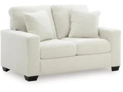 Amesley Loveseat In Ivory