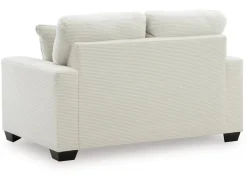 Amesley Loveseat In Ivory