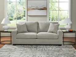 Amesley Sofa & Loveseat In Ivory