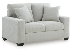 Amesley Sofa & Loveseat In Ivory