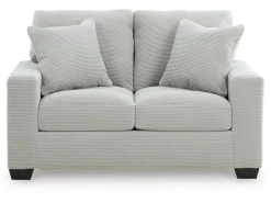Amesley Sofa & Loveseat In Ivory