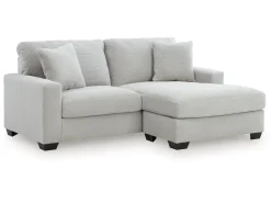 Amesley Sofa Chaise In Ivory