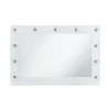 Amia Vanity & Mirror In White