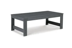 Amora Outdoor Coffee Table In Charcoal