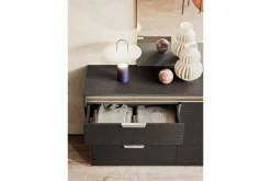 Amy Dresser W/ Lights In Dark Oak