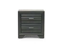 Andes Wall Bed In Charcoal, Twin