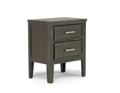 Andover Panel Bed, Dresser, Mirror & Nightstand In White, Twin