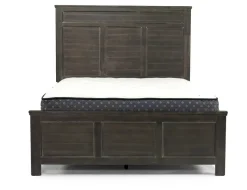 Andover Panel Bed In White, Twin