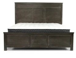 Andover Panel Bed In White, Twin