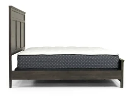 Andover Panel Bed In White, Twin