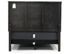 Andover Panel Bed In White, Twin