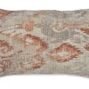 Aprover Accent Pillow In Rust/Gray/White