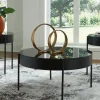 Ardoline Coffee Table & 2 End Tables In Black