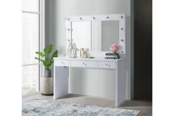 Ariana Vanity Base In White
