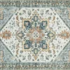 Arlenmont Classic Rug In Blue/White/Brown, 5’ X 7’