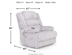 Artemis Lift Recliner In Softcat Silver