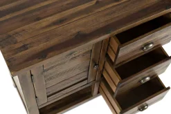 Artisans Accent Console In Gray