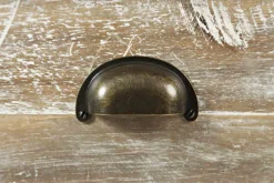 Artisans Chairside Table In Gray