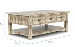 Artisans Coffee Table In Oak