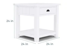 Artisans End Table In Oak